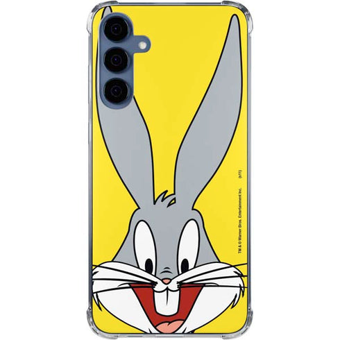 Looney Tunes Bugs Bunny Zoomed In Galaxy A35 5G Clear Case